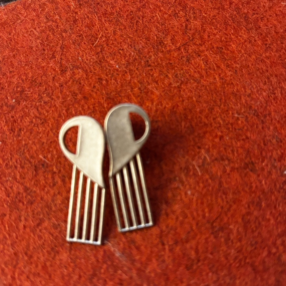 Betsy and Iya Silver Earrings